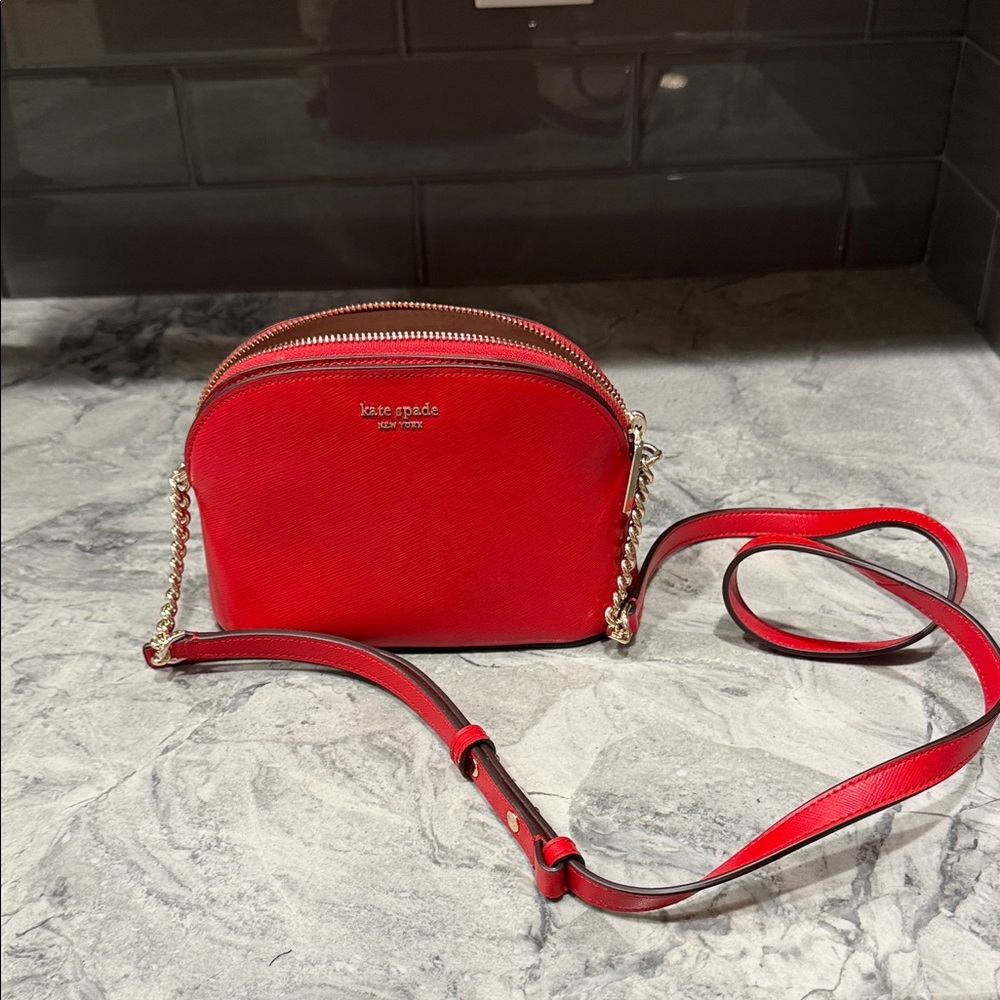 Kate Spade Red Crossbody Bag